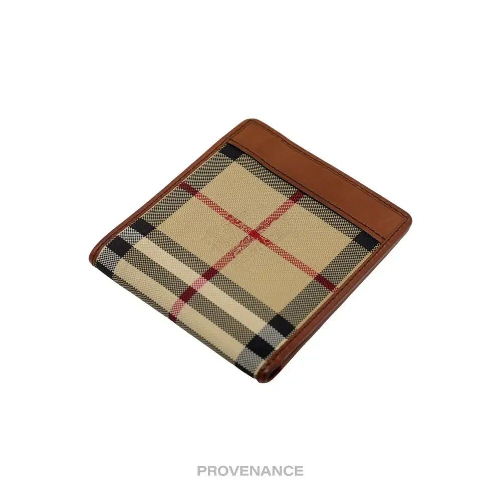 🔴 Burberry Nova Check Bifold Wallet - Light Brown - Picture 3 of 8